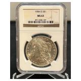 1904O Morgan Dollar NGC MS 63