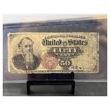 50 Cents Fractional Currency Note