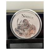 Shrek 1 Oz Silver Round