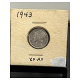 1943 Mercury Dime