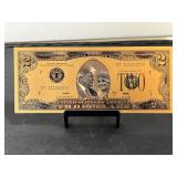 $2 Trump & Melania Commemorative Note