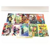 10 Assorted Comic Books