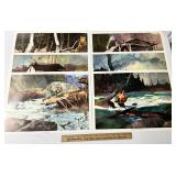 Group Of 6 Prints By Roy Martell Mason - Battle Of
