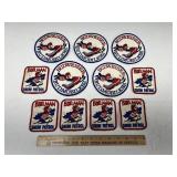 Budweiser Bud Man Vintage Advertising Patches