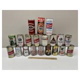 20 Assorted Vintage Beer Cans