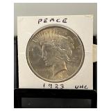 1923 Peace Dollar