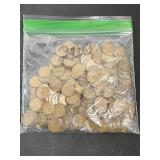 200 Unsearched Wheat Pennies