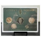 1990 Norway Coin Set