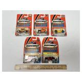 5 New Matchbox Hero City Toy Cars