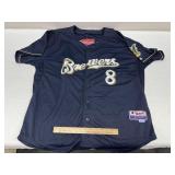 New Milwaukee Brewers Braun Baseball Jersey