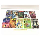 10 Assorted Comic Books