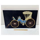 Unique Vintage Horse Carriage Wall Decor