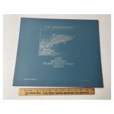 1987 WI Inland Trout Stamp By Scott Zoellick Signe