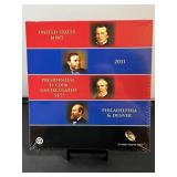2011 Presidential Dollar Uncirculated Coin Set