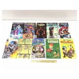 10 Assorted Comic Books