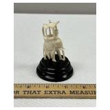 Small Vintage Ivory Elephant Figure