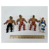 4 Vintage Wrestling Action Figures