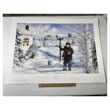 Chickadees! By Mark Daehlin Signed & Numbered