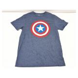 New Captain America Short Sleeve Graphic Shirt