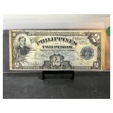 World War II Short Snorter Philippines Currency No