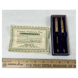 Linden Fountain Pen & Pencil Set