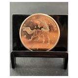 Unicorn 1 Oz Copper Round