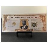 $1 Trump Commemorative Note
