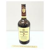 Large Seagramï¿½s 7 Advertising Whiskey Bottle