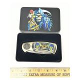 Grim Reaper Collectible Knife & Tin
