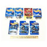 7 New Hot Wheels Toy Cars