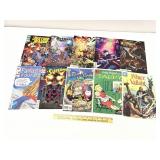 10 Assorted Comic Books