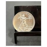 Saint Gaudens Design 1 Oz Silver Round