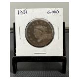 1831 Large Cent