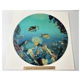 Ocean Floor Print By Blu Rivard Signed & Numbered