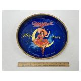 Vintage Miller High Life Girl On Moon Advertising