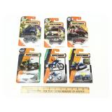 6 Matchbox Toy Cars