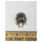 Norwegian Silver Solje Pin