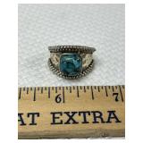 Silver Turquoise Ring
