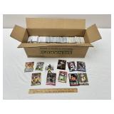 Box Of Assorted Football Cards