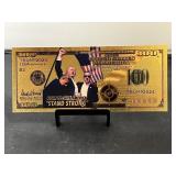 $100 Trump Fight Commemorative Note