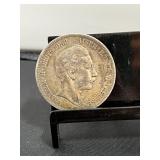 1899 German Empire 5 Mark Coin