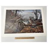 Autumn Mist - Ruffed Grouse By Scott Zoellick Sign