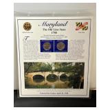 Maryland Quarter & Stamp Collection
