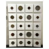 20 Assorted Foreign Coins