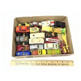 Flat Of Vintage Toy Cars