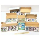 8 Assorted Boxes of Football Cards