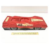 Vintage Matchbox Toy Car Carrying Case with Assort