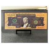 $1 Billion Trump Commemorative Note