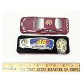 Jimmy Johnson Commemorative Knife Keychain & Tin