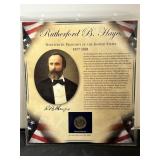 Rutherford B Hayes Presidential Dollar & Stamp Col